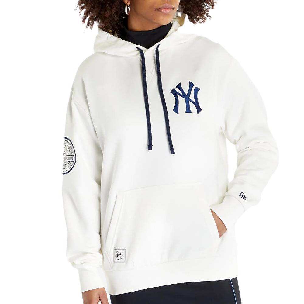 Sudadera Hombre New Era Heritage Crudo 3/4