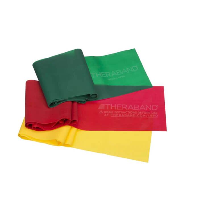 THERA-BAND Set de bandes d'exercice 3 x 1.5 m 2/5