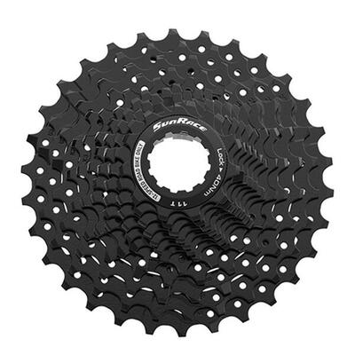 Shimano sunrace cassette cs-rz800 12v 11-34t zwart
