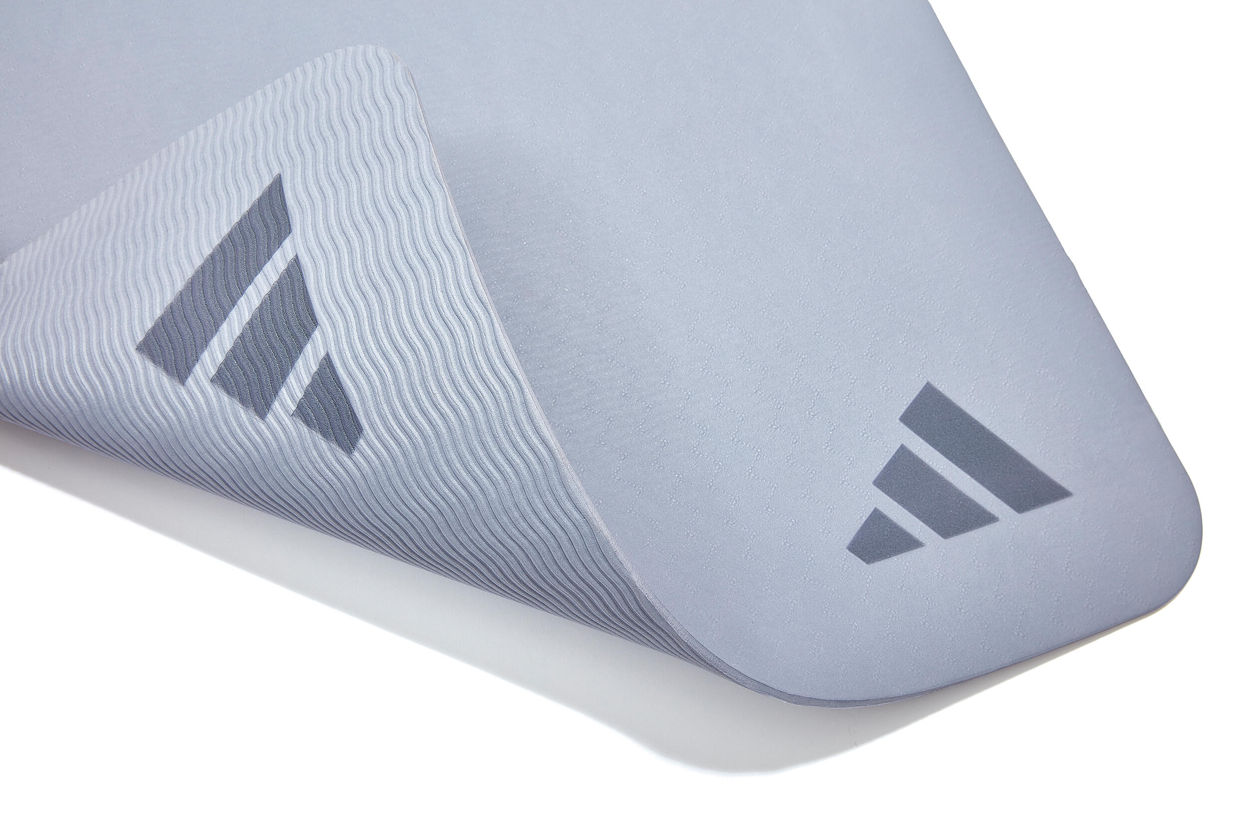 Tapis de yoga Adidas 5 mm, pour,. Violet argenté 3/6