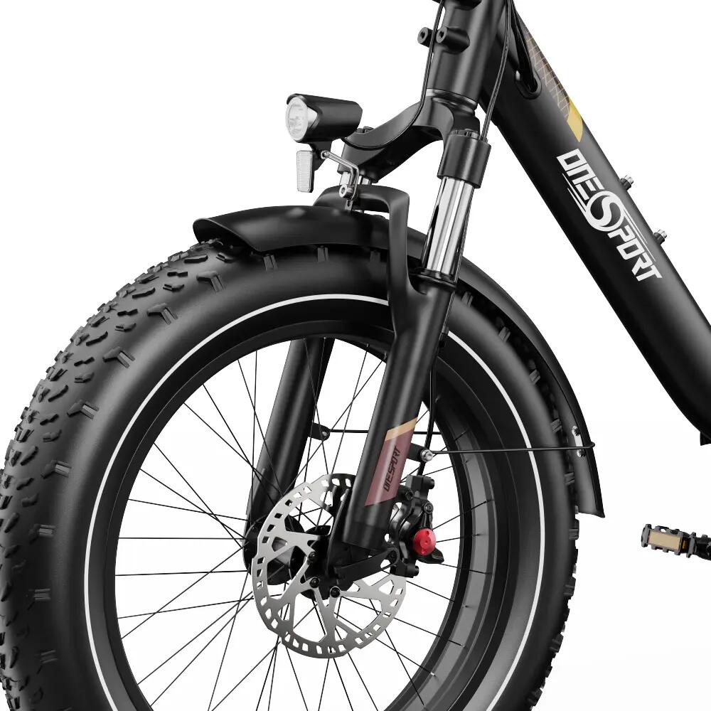 OT16 MAX bici elettrica pieghevole adulti, batteria 48V18Ah, pneumatici 20×4.0". 10/11
