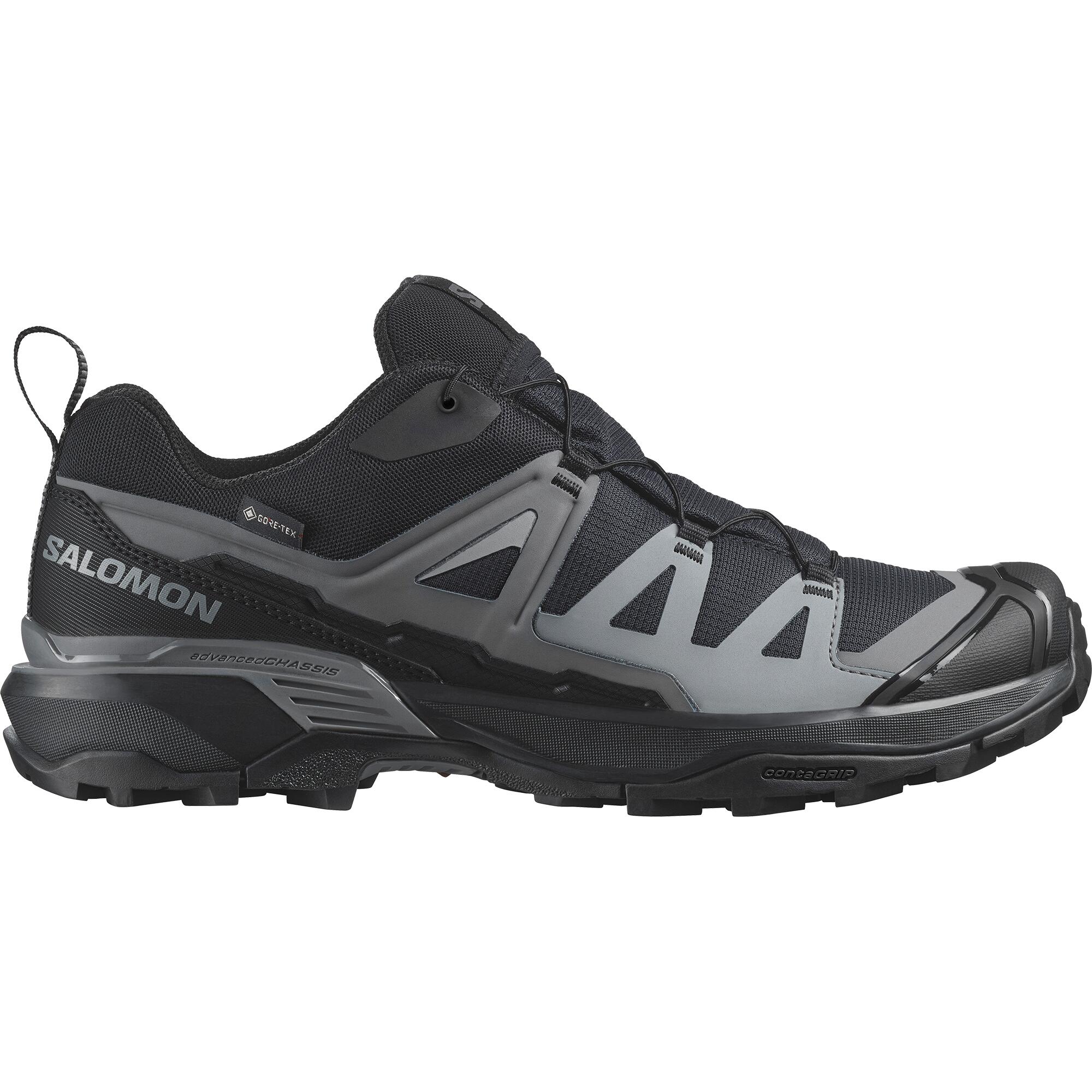 SALOMON X ULTRA 360 GORE-TEX Men's Hiking Shoes - BLACK/MAGNET