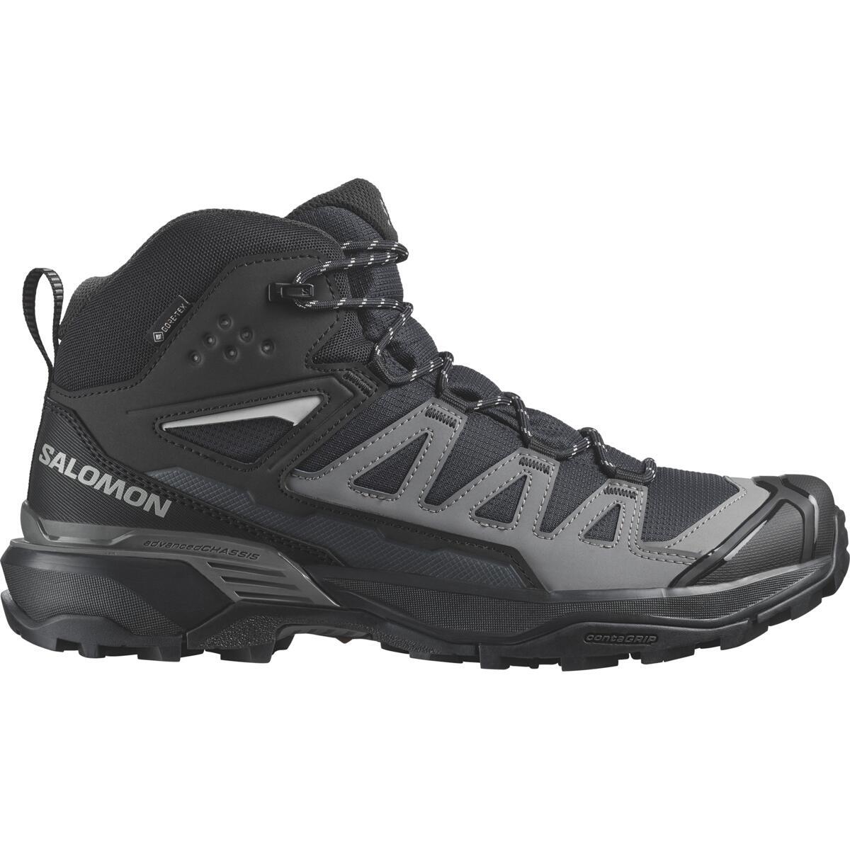SALOMON X ULTRA 360 MID GORE-TEX Men Hiking Boots - BLACK/MAGNET