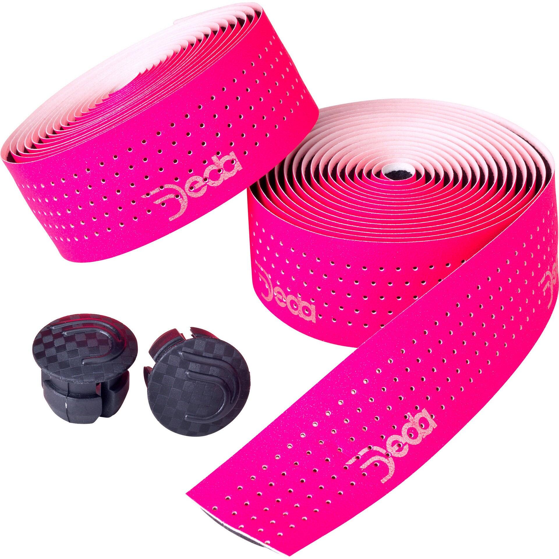 Deda Perforated Handlebar Tape in Fluoral Fuchsia 1/2