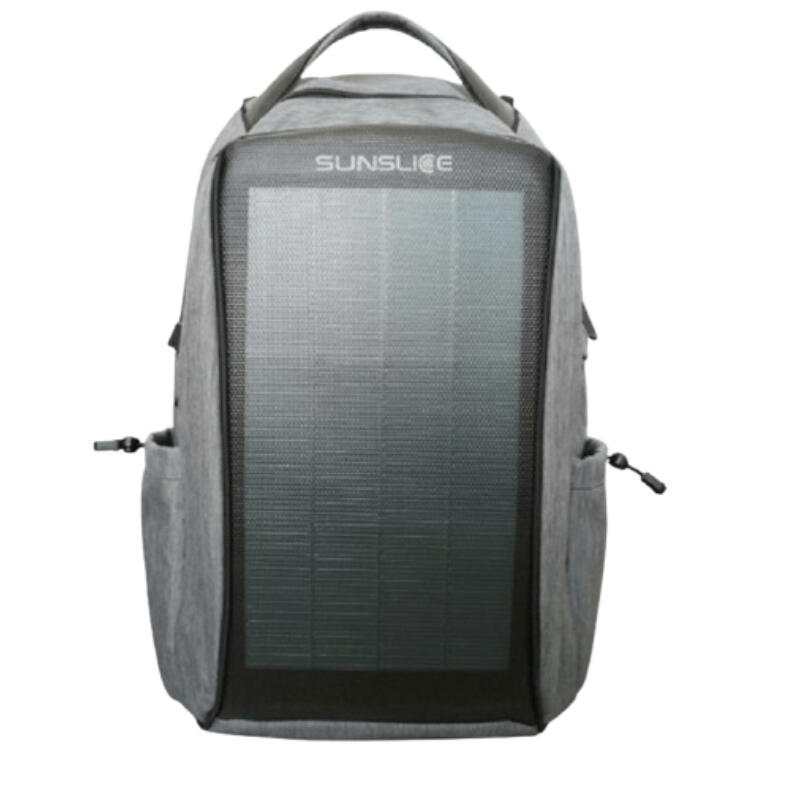 SUNSLICE Zaino con pannello solare fisso - 8 watt