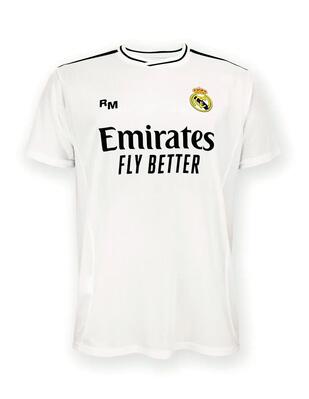 Real madrid 2024-25 premium thuisshirt voor supporters, replica - bellingham 5