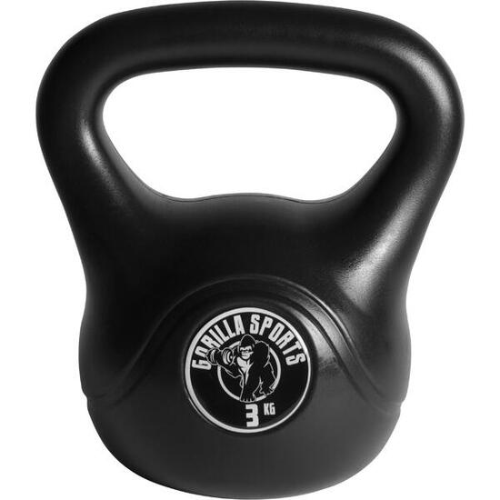 Kettlebell - Kunststof - 3 kg