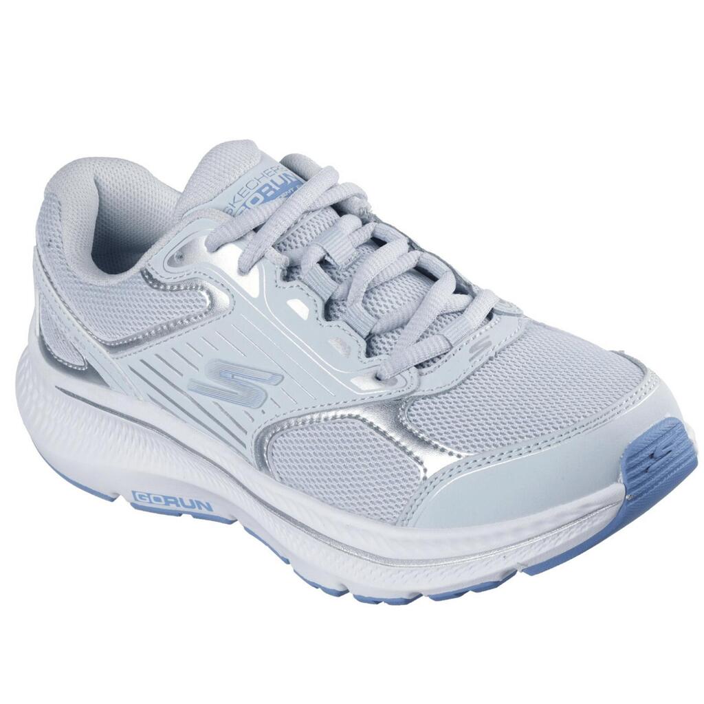 Skechers Go Run Consistent 2.0 - Advantage Trainers-Light Blue/Silver