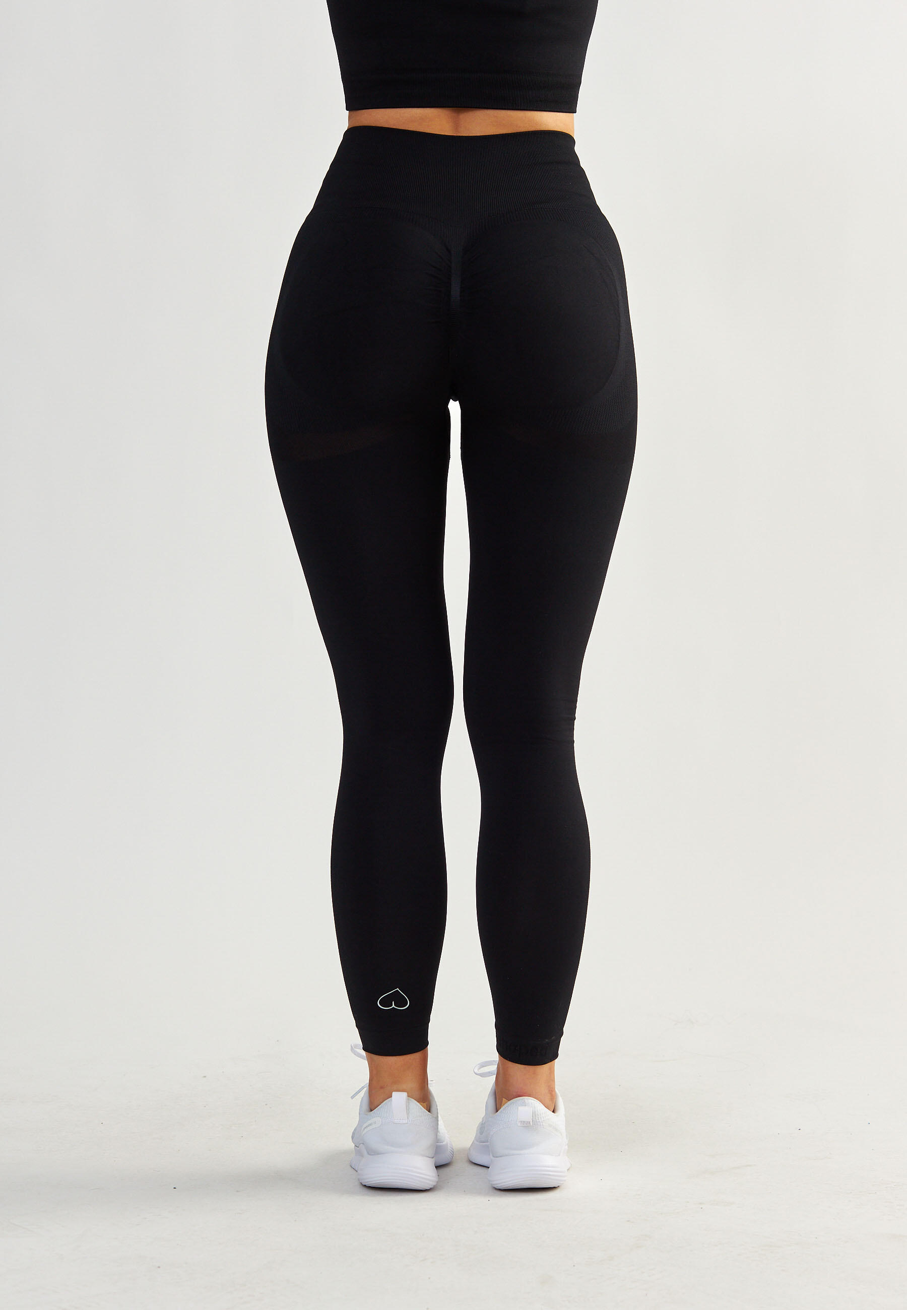 Legginsy fitness damskie Beshaped Power Up! modelujące 5/8