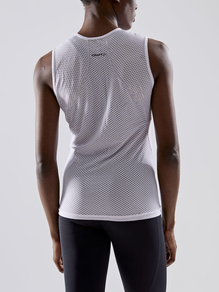 Craft Cool Mesh Superlight Tank Top White Women's 3/4
