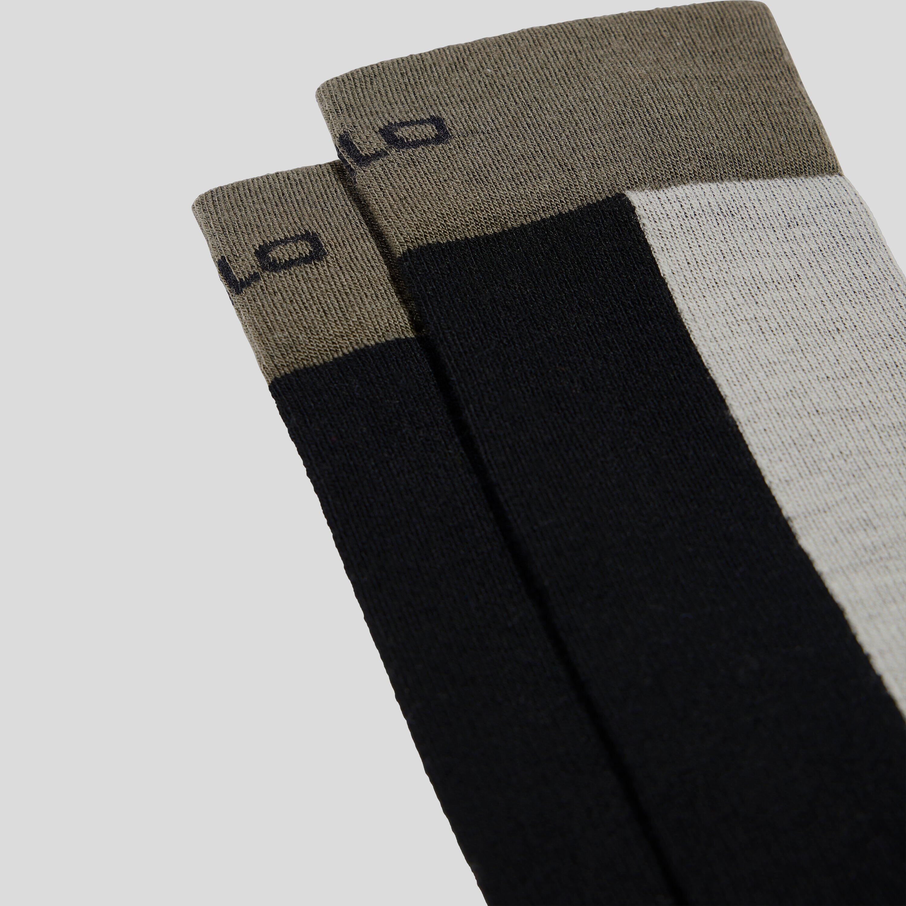 Chaussettes mi-mollet de randonnée Performance Wool ODLO 3/4