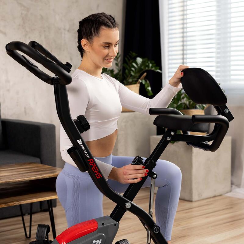 Rower treningowy składany magnetyczny X-bike HS-3030X Apeks
