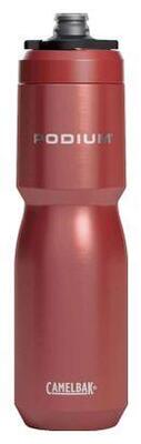 Bidon podium staal sierra red - 650ml