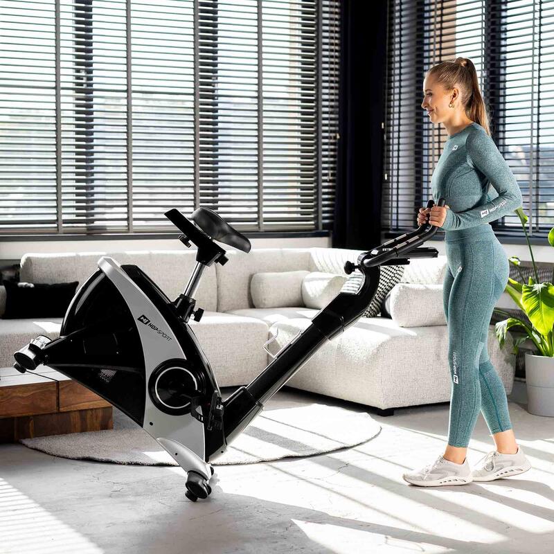 Rower stacjonarny treningowy elektryczno-magnetyczny Hop-Sport Apollo