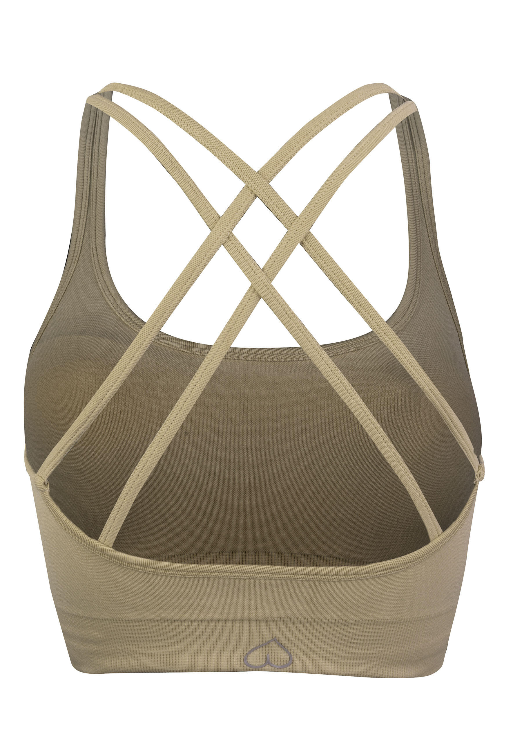 Damen Sport BH Gym Queen Taupe für Sport & Freizeit 2/8