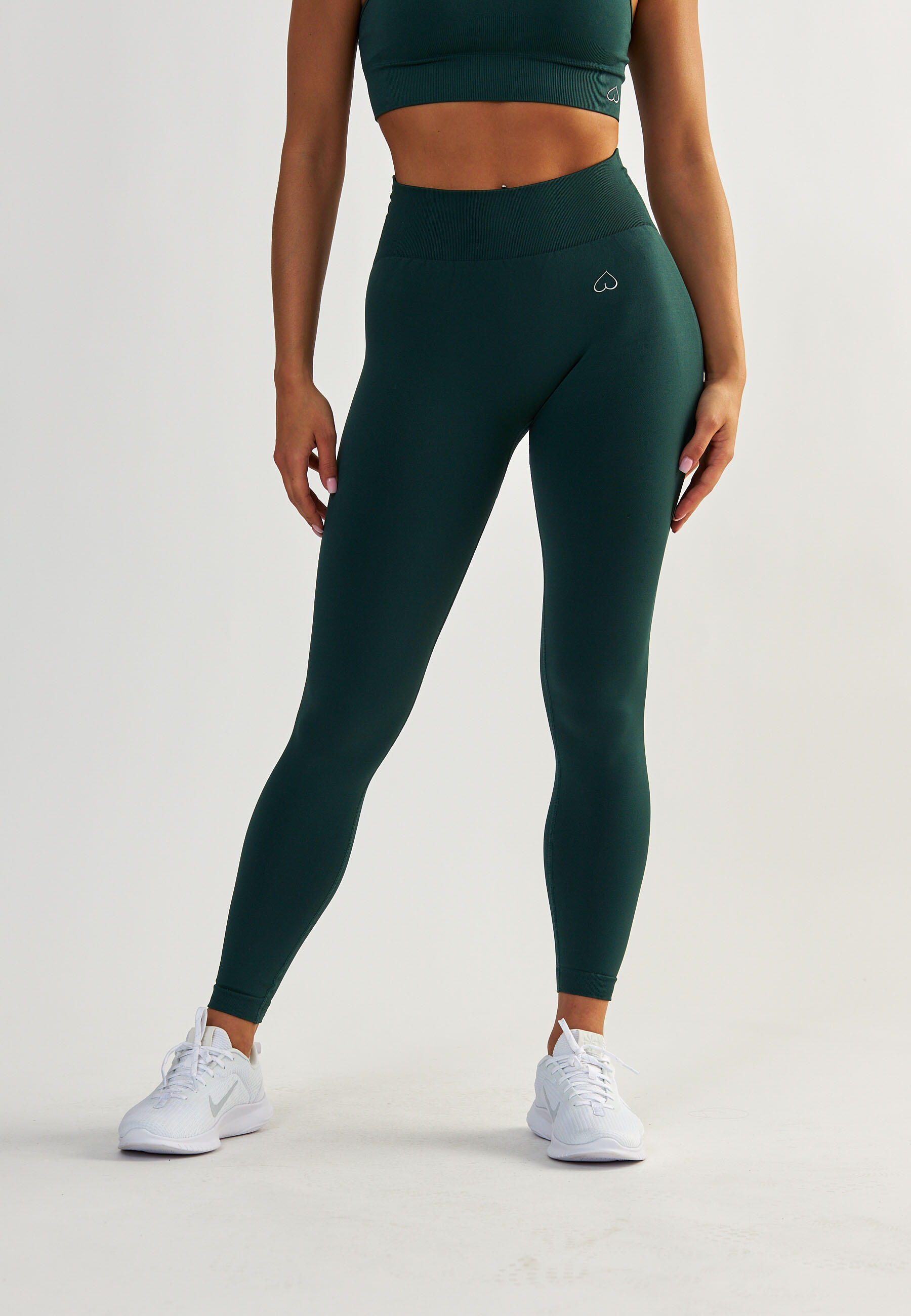 Legginsy fitness damskie Beshaped Shape Up modelujące 3/8