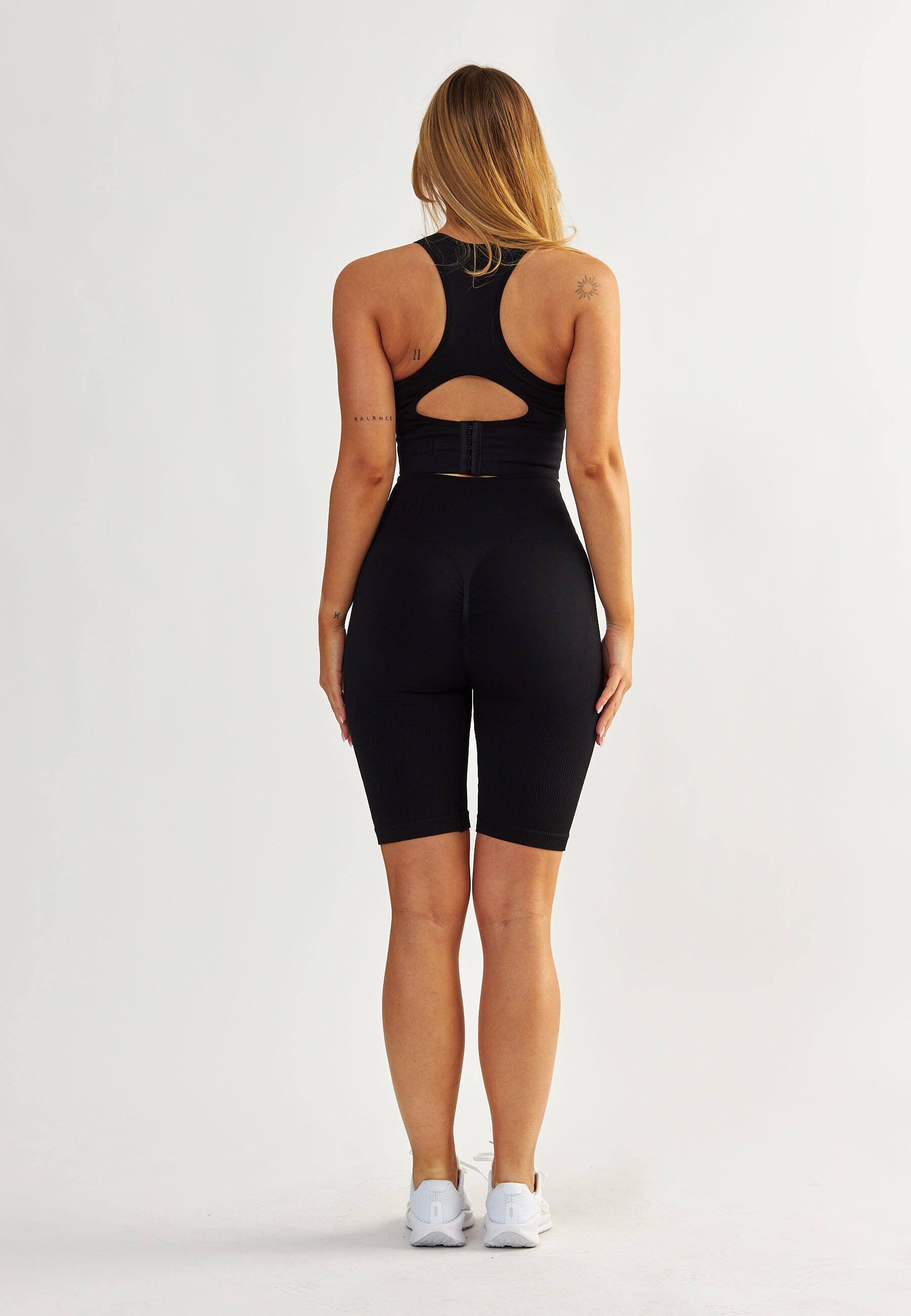 Szorty Bikery fitness damskie Beshaped Body Boost modelujące 5/8