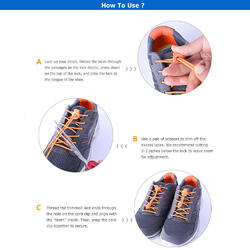 E4055 Elastic Speed Lacing System With Innovative Quick Release Shoelace -  Decathlon