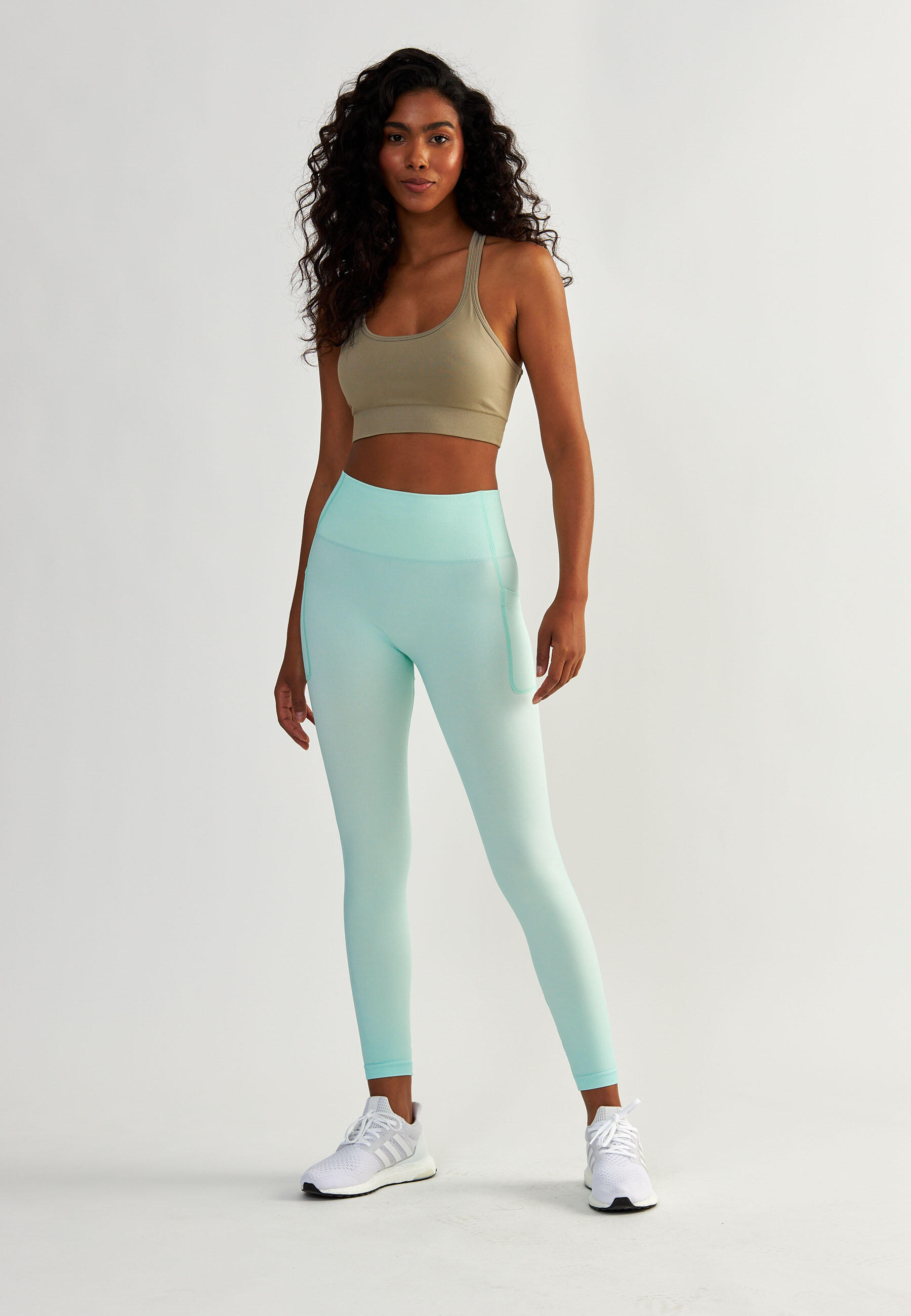 Legginsy fitness damskie Beshaped Lift Me Up z kieszeniami 4/7