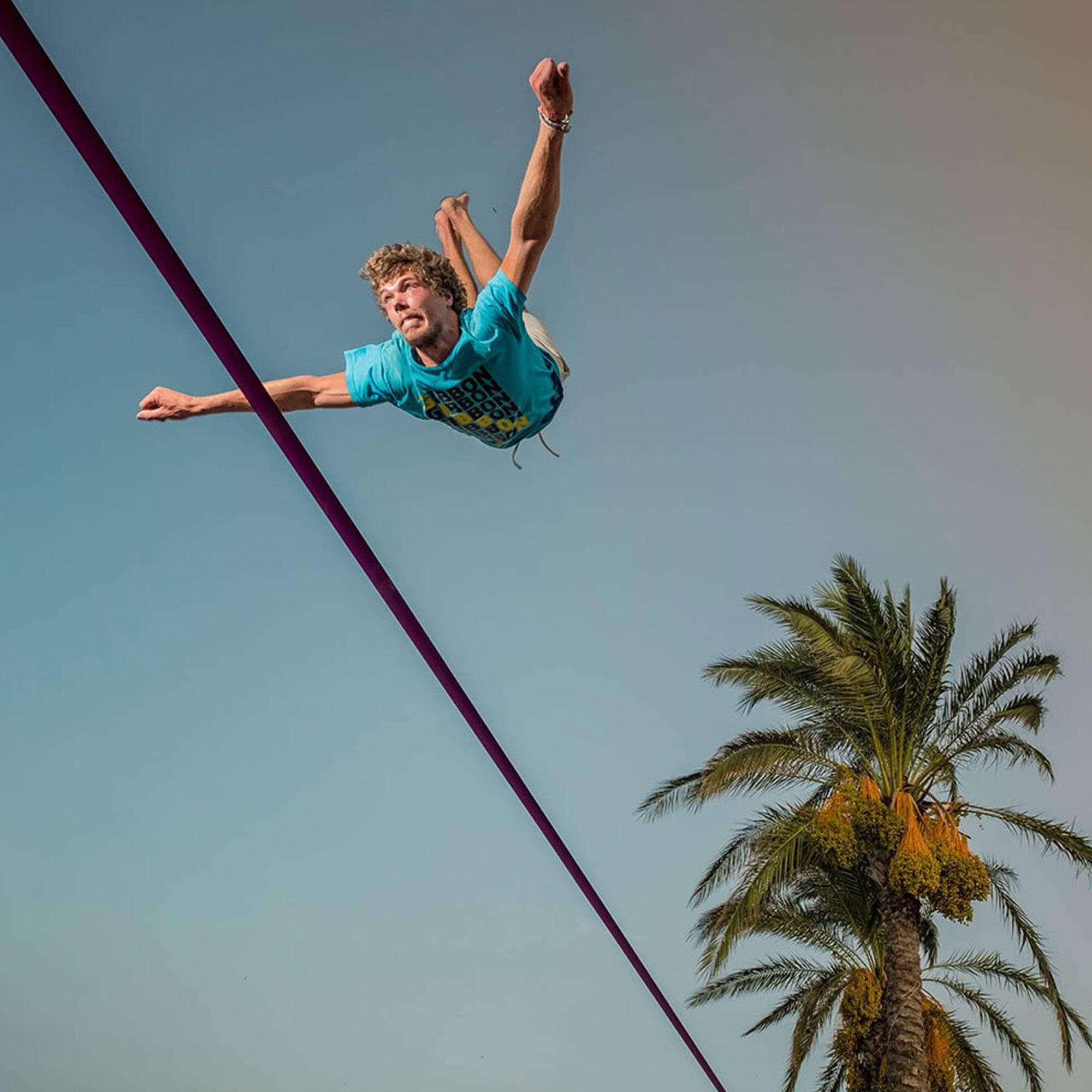 Slackline SURFERLINE  - Slacklining - Blauw 2/8
