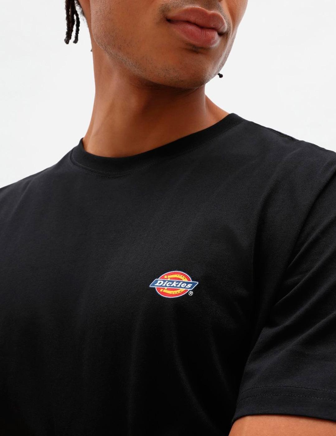 Camiseta para Hombre Dickies  Negro 3/4