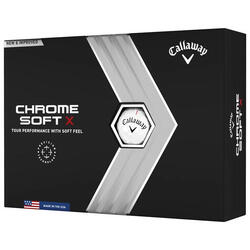 BALLE DE GOLF CHEOME SOFTX X12 BLANC