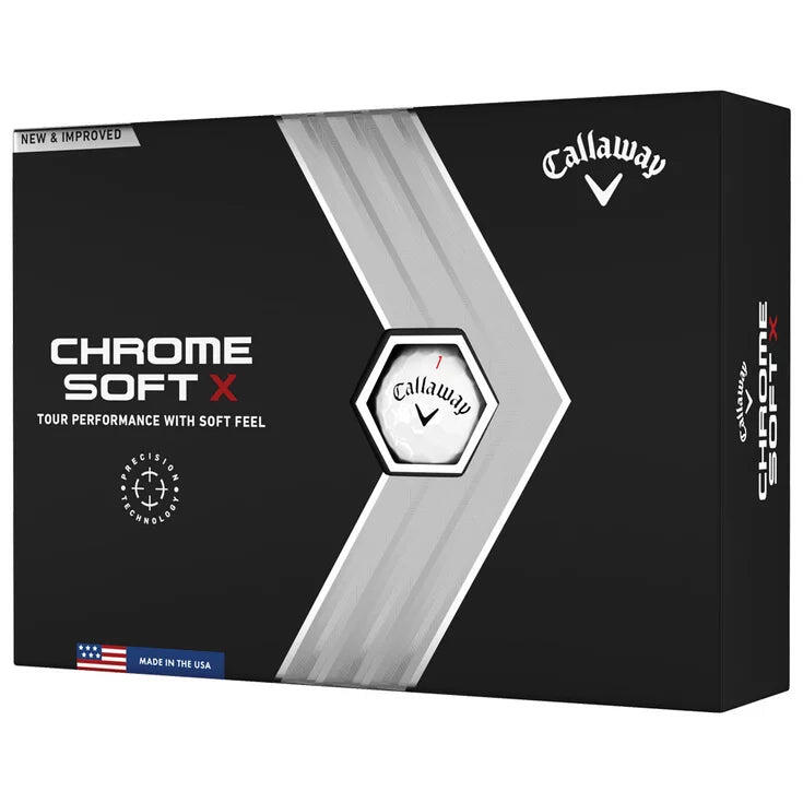BALLE DE GOLF CHEOME SOFTX X12 BLANC