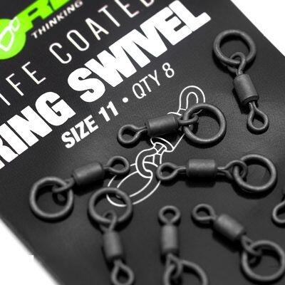 Korda PTFE Coated Ring Swivel 2/3
