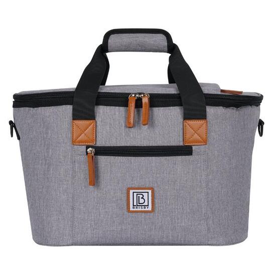 Brisby Kühltasche 21 Liter Grau