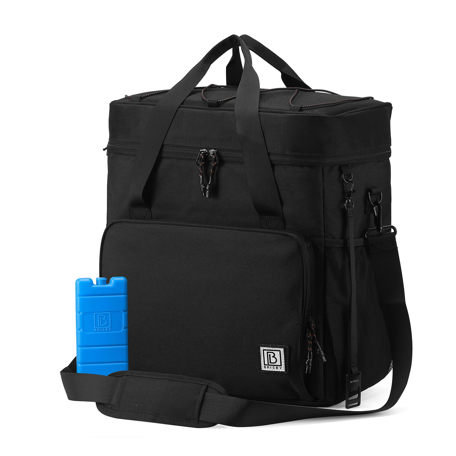 Brisby Koeltas 40 Liter Zwart met Oranje 3/5