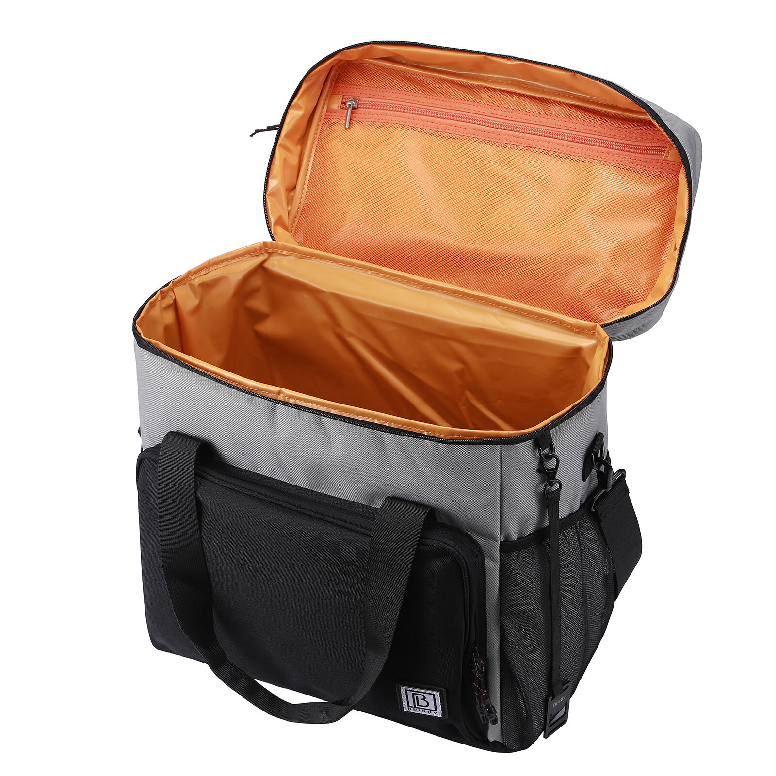 Sac isotherme Brisby 40 litres noir gris et orange 2/5