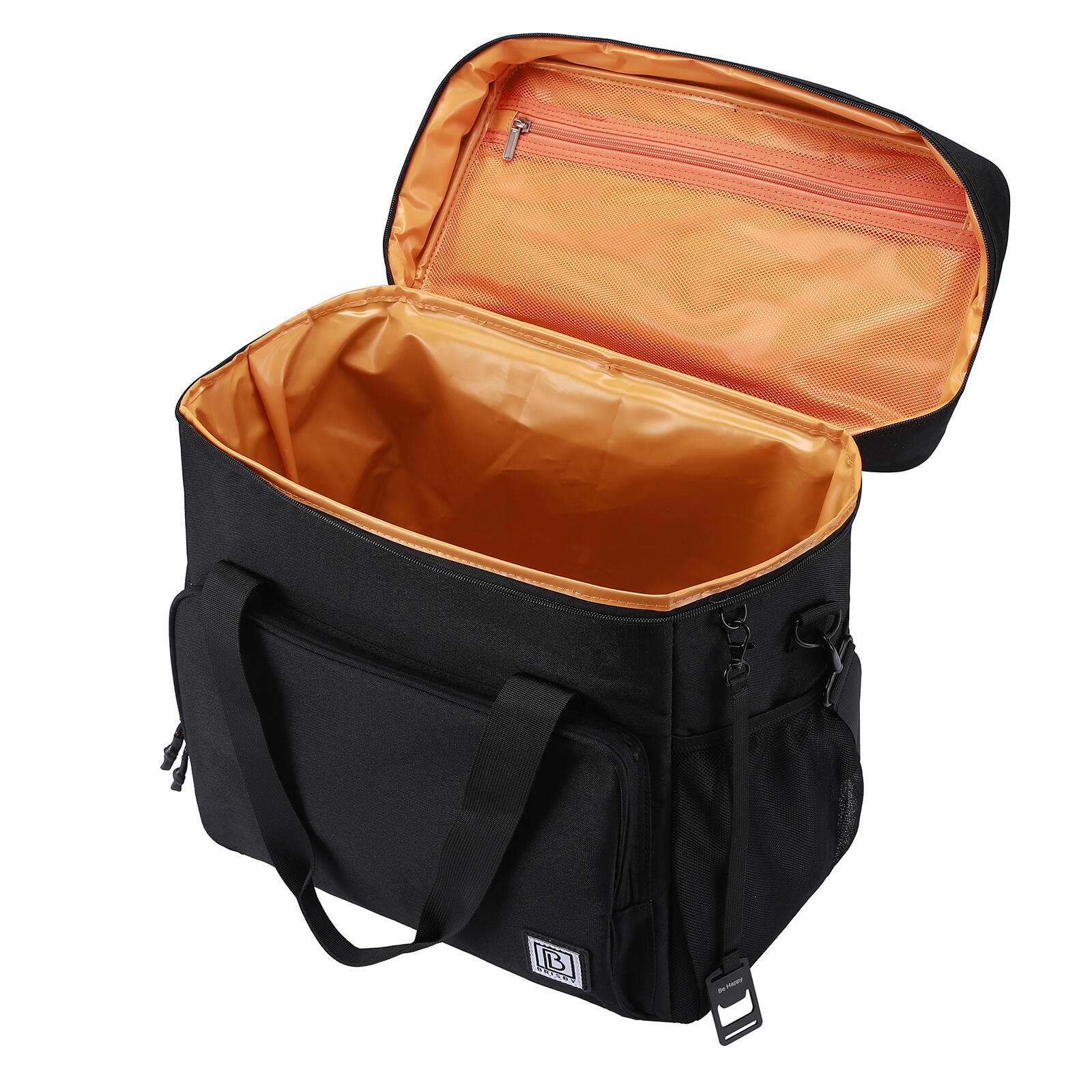 Brisby Koeltas 40 Liter Zwart met Oranje 4/5