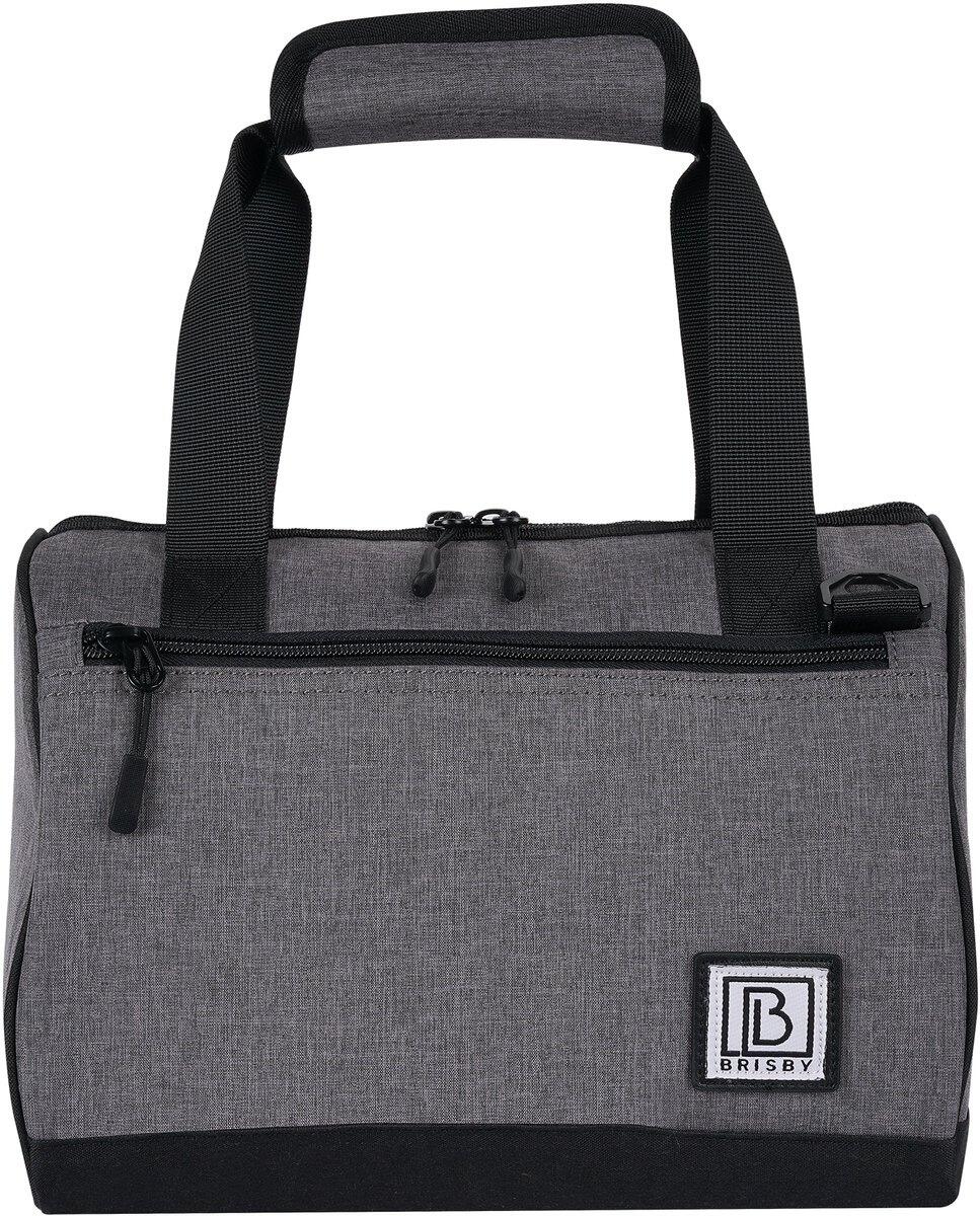 Sac isotherme Brisby 10 litres gris foncé 3/4
