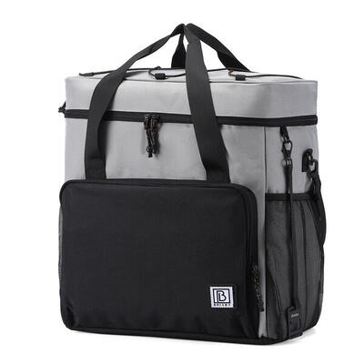 Brisby Kühltasche 30 Liter Schwarz Grau Orange