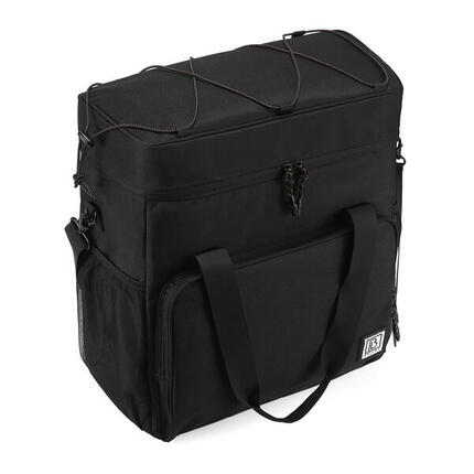 Brisby Kühltasche 30 Liter Schwarz mit Orange