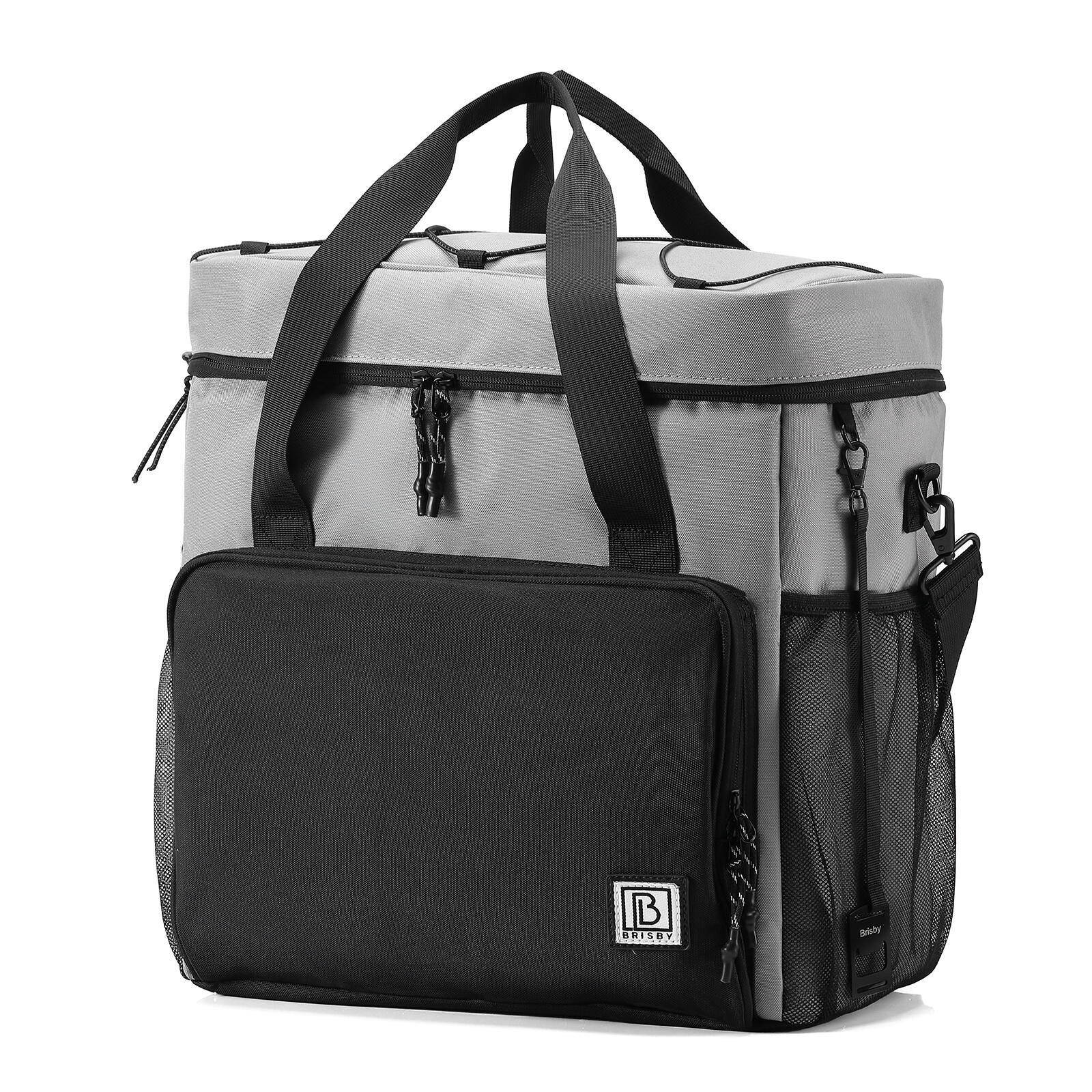 Brisby - Sac Isotherme Brisby 30 Litres Noir Gris - Glacière - Noir - Decathlon