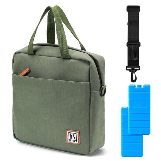 Brisby Kühltasche 7 Liter Dunkelgrau