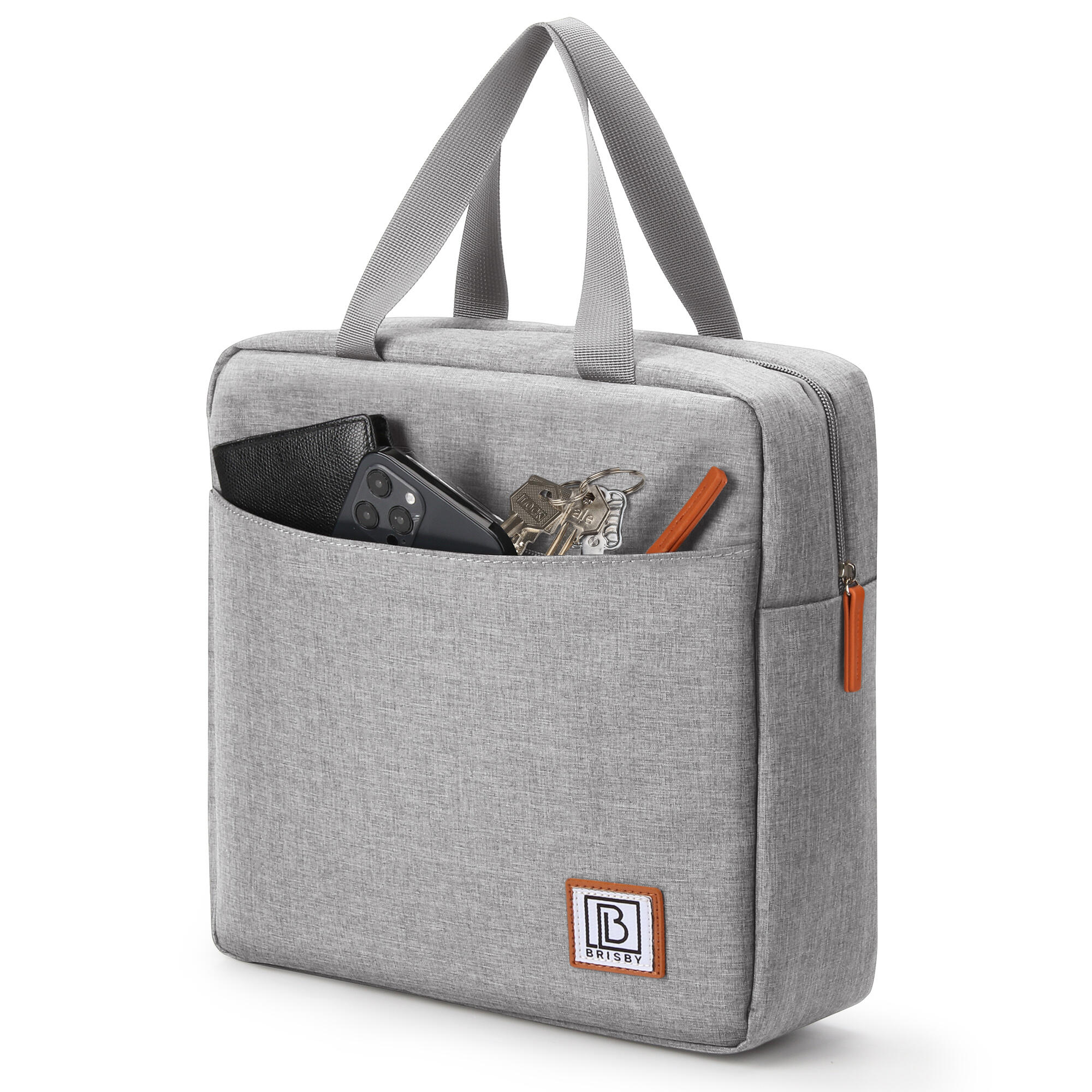 Sac isotherme Brisby 7 litres gris clair 2/5