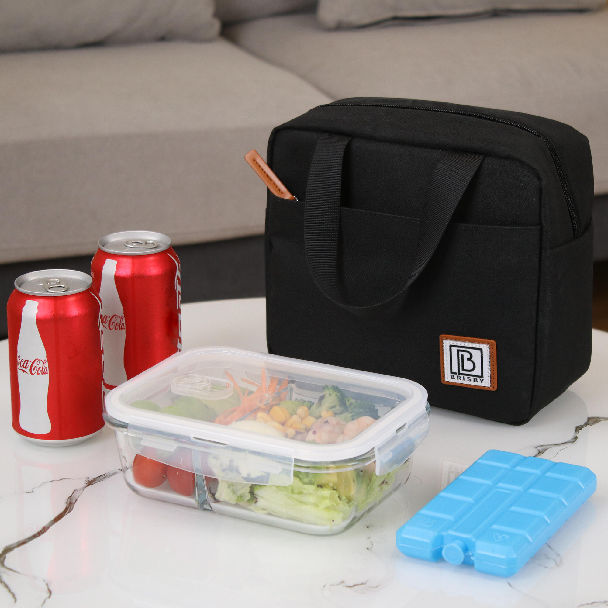 Sac isotherme Brisby 4 litres noir 4/4