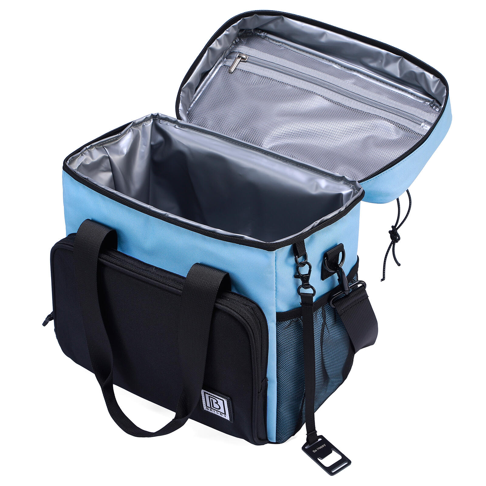 Sac isotherme Brisby 15 litres noir bleu 2/4