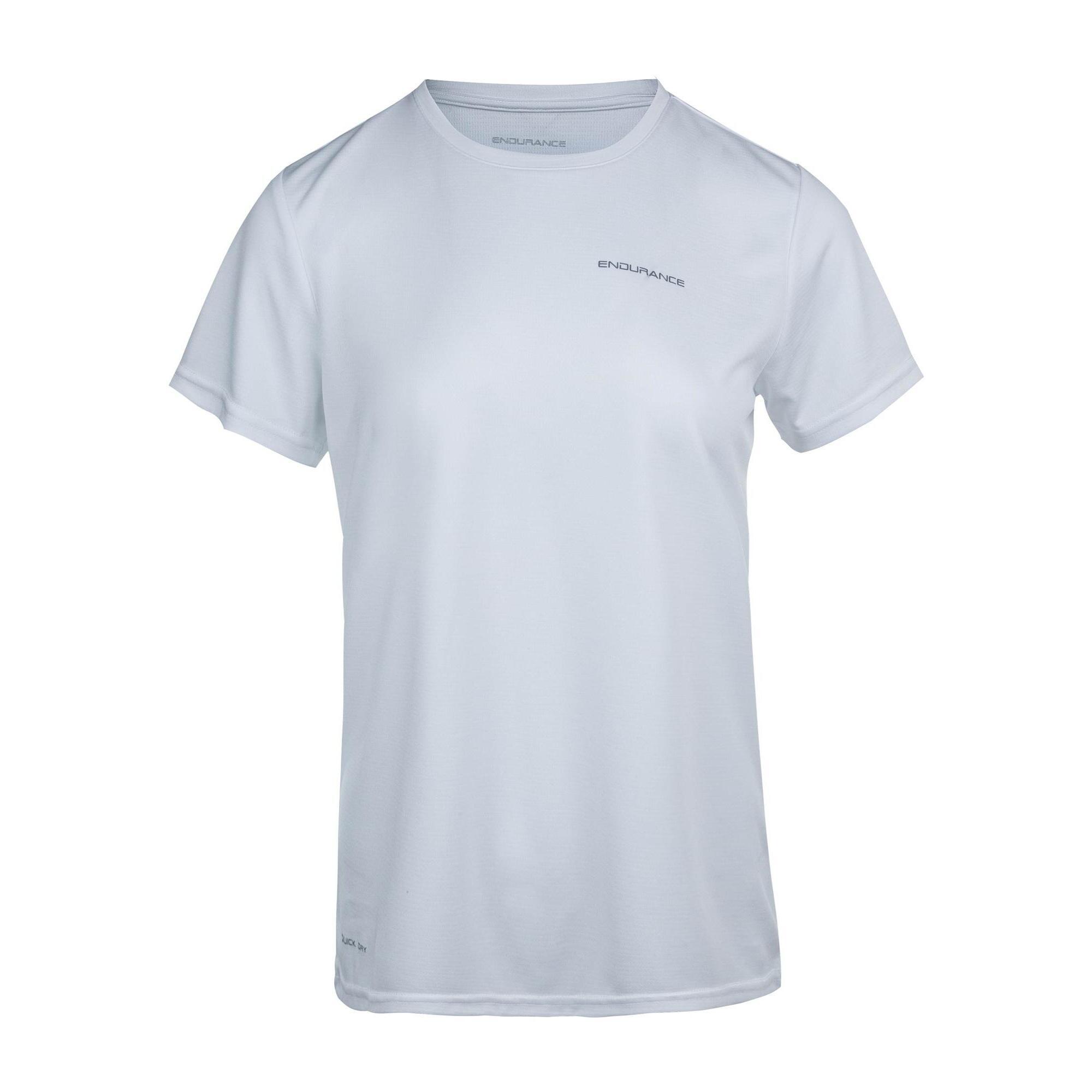 Endurance - T-shirt Vista - T-shirt Manches Courtes - Blanc - Decathlon