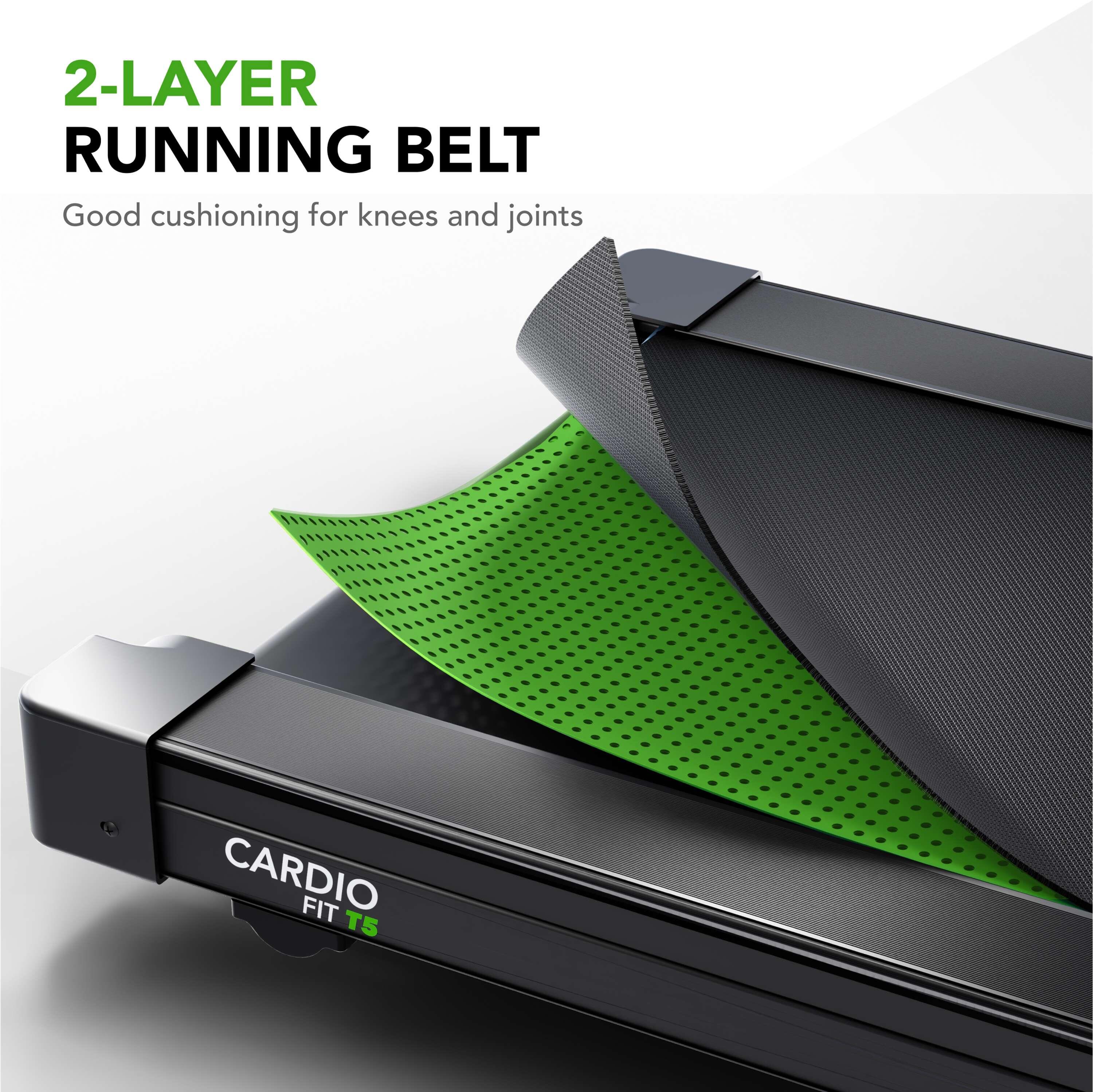 Loopband - Hardloopband - Wandelband - Inklapbaar - Cardio Fit T5 2/7