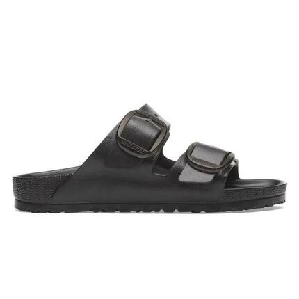 Flache Sandalen Damen Birkenstock Arizona Big Buckle Eva Schwarz