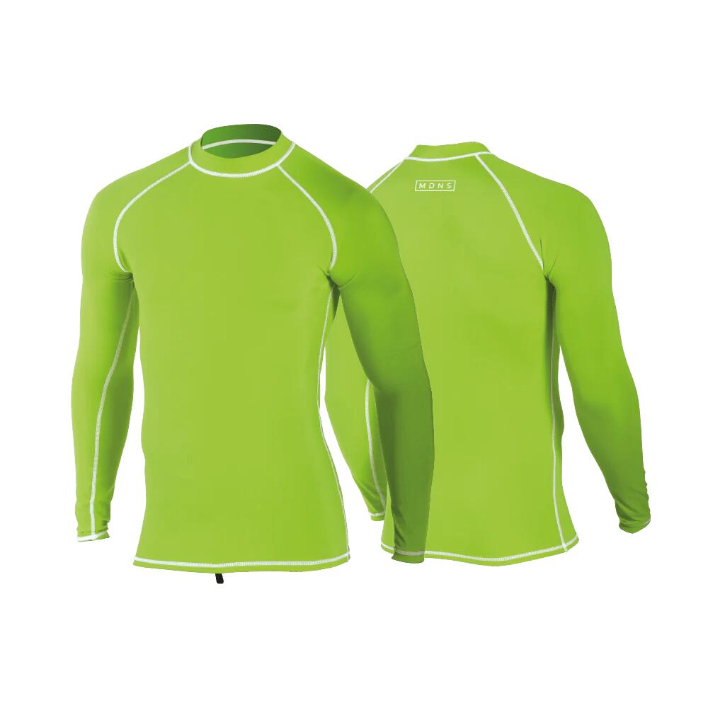 Mdns - Colorblock - Lycra L/s Upf 50 Surf Enfant - Sous Combinaison - Vert - 44 L - Decathlon