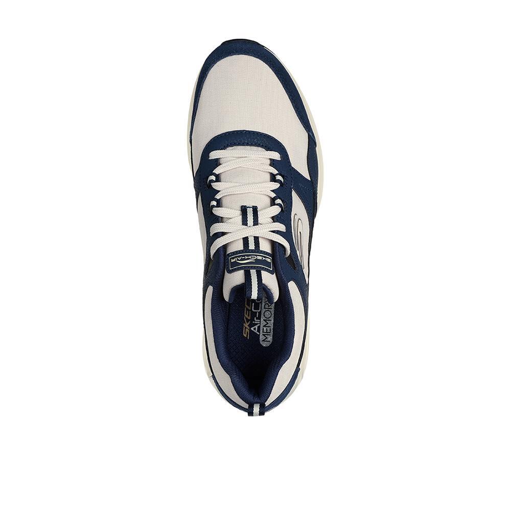 Tênis Azuis Azuis Largos de Pista Masculina Skechers 3/7