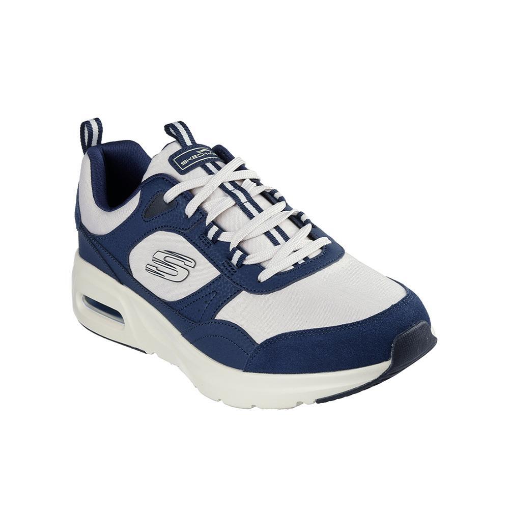 Tênis Azuis Azuis Largos de Pista Masculina Skechers 2/7