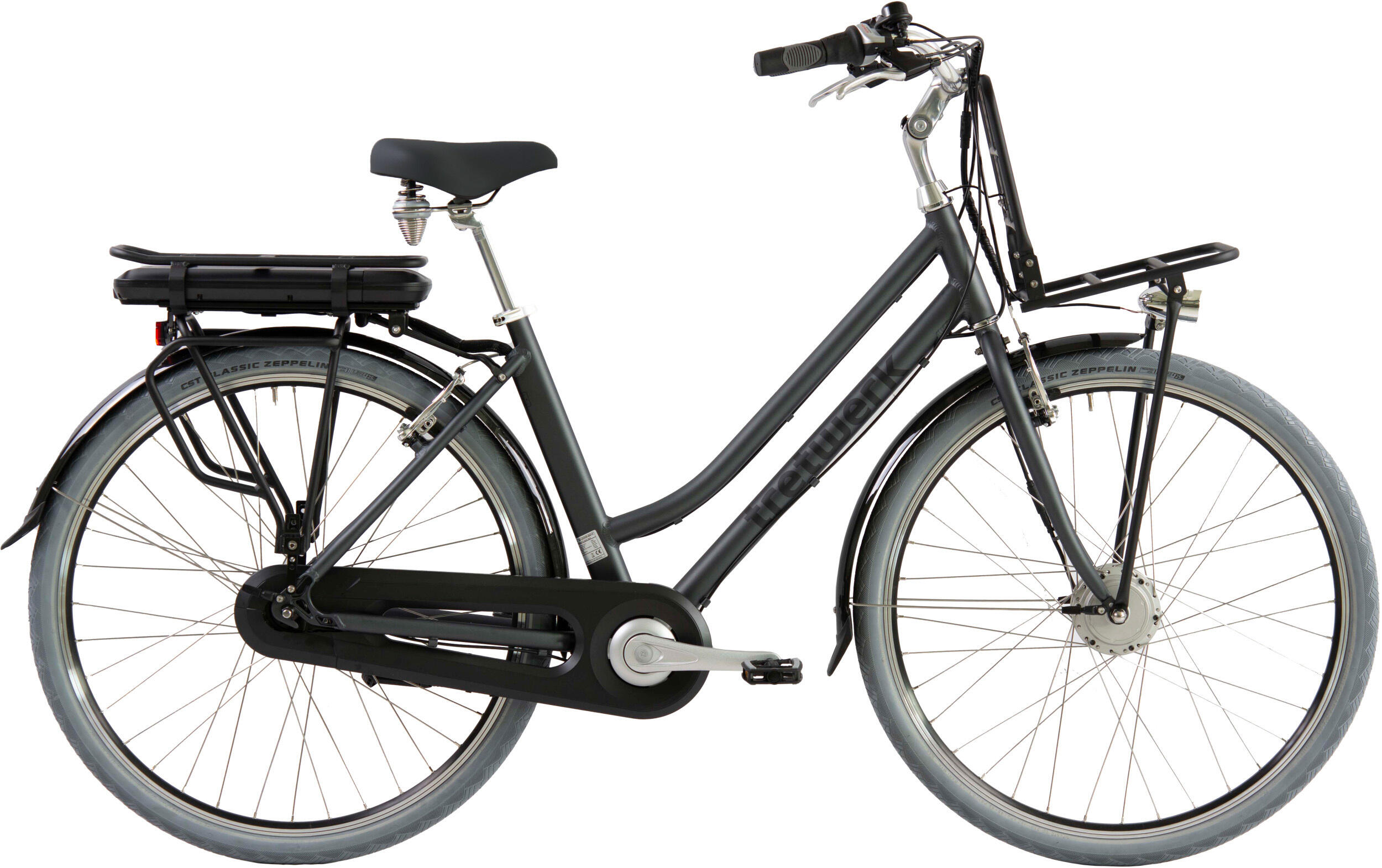Tretwerk Elektrische Transportfiets E-Cargo 28 Inch 49 cm Dames 7V V-Brakes