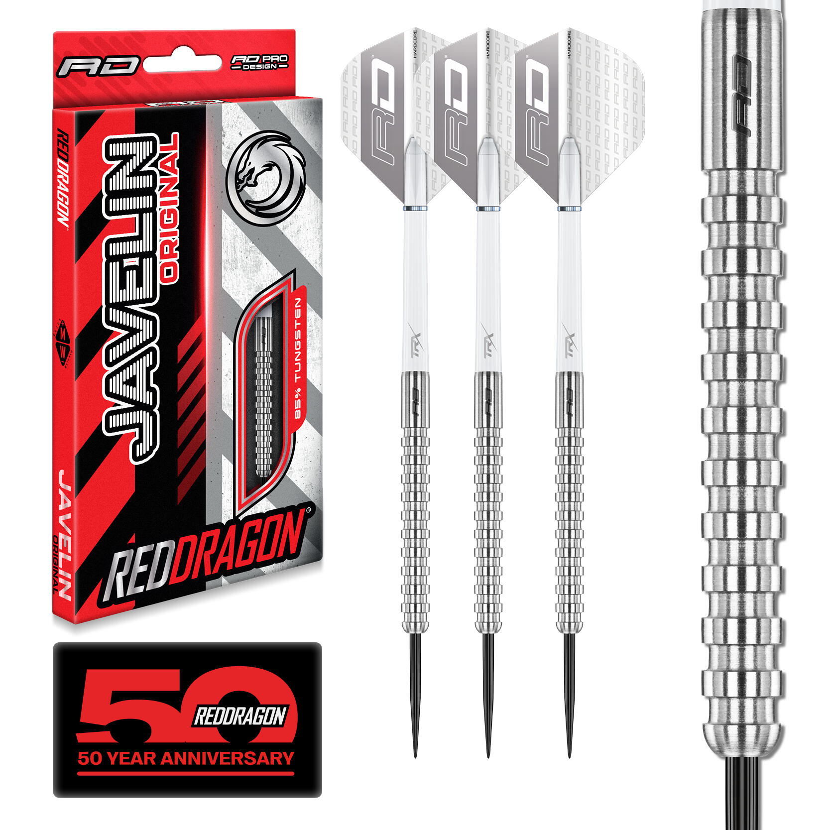 RED DRAGON DARTS Sada steel šipek Javelin