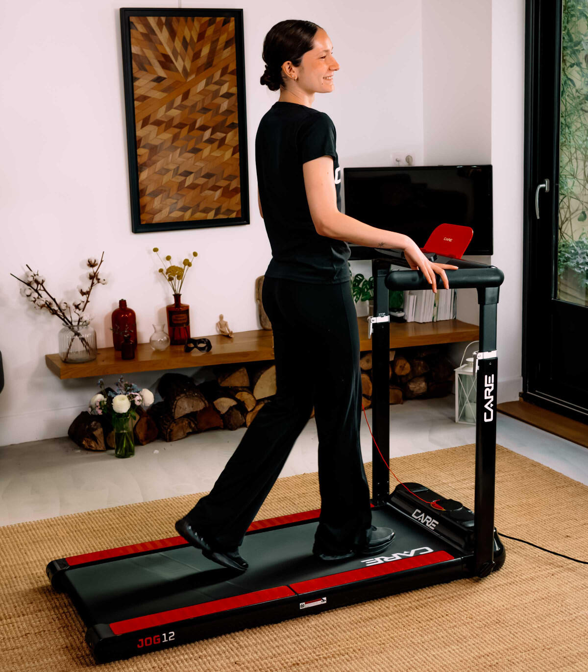 Tapis de course - 12km/h - CARE - JOG 12 6/8