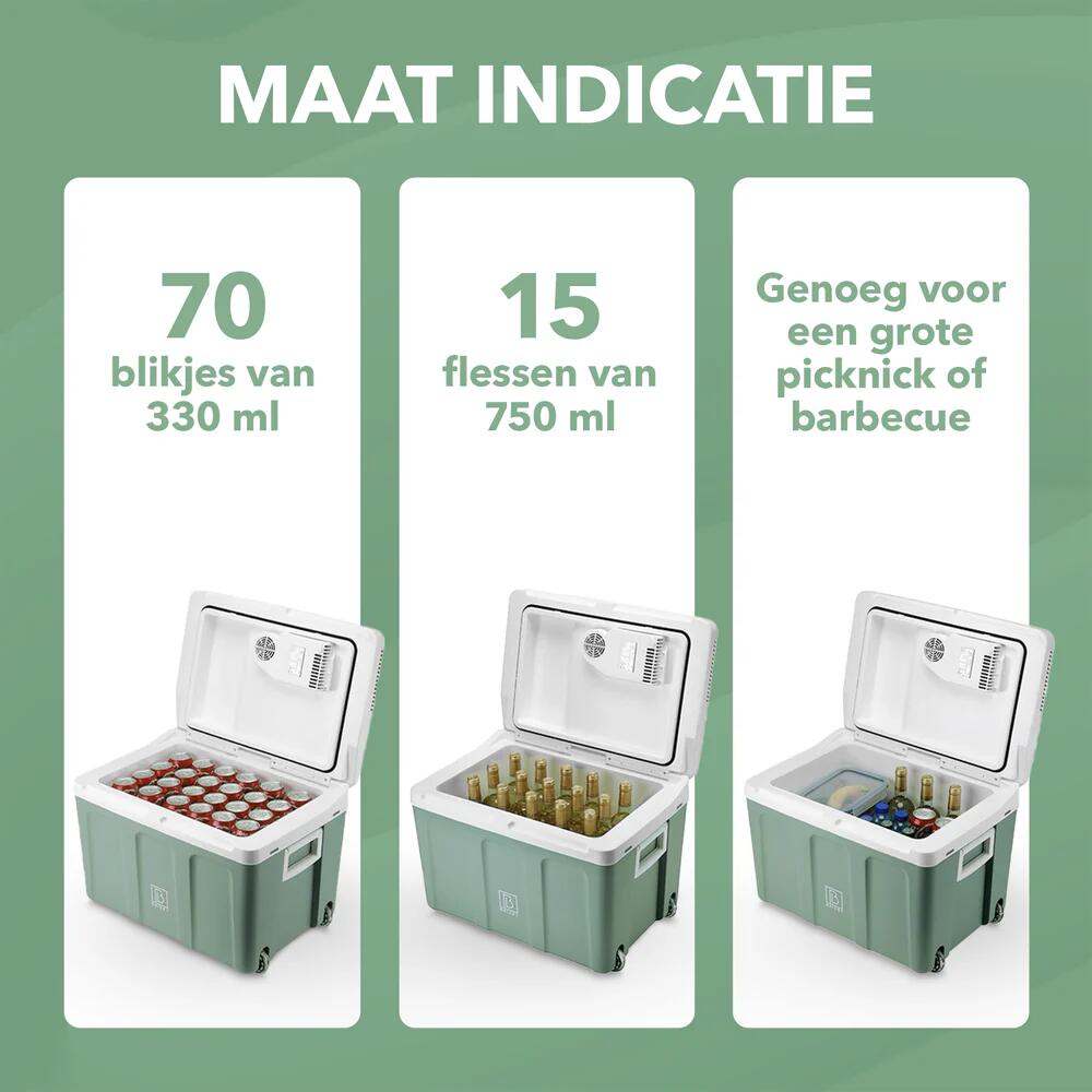 Brisby Elektrische koelbox 40Liter Groen 6/7